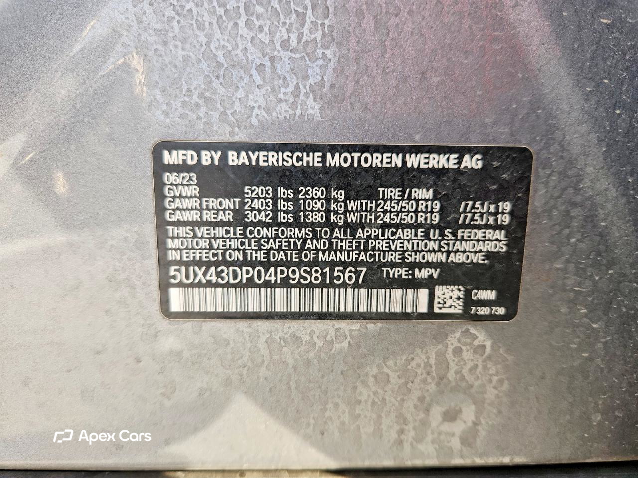 BMW X3 2023