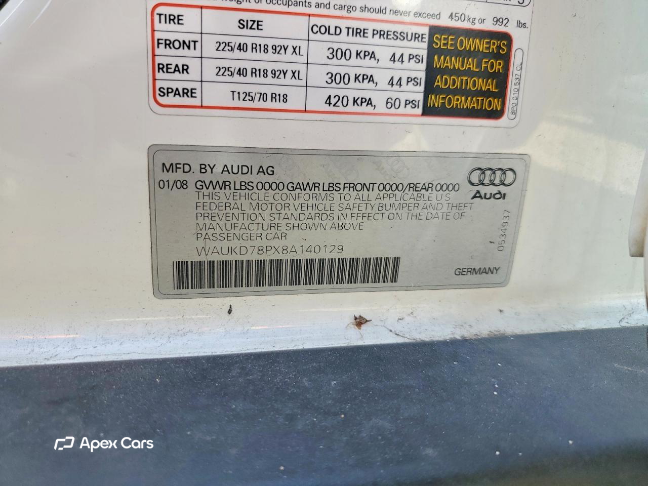 Audi A3 2008