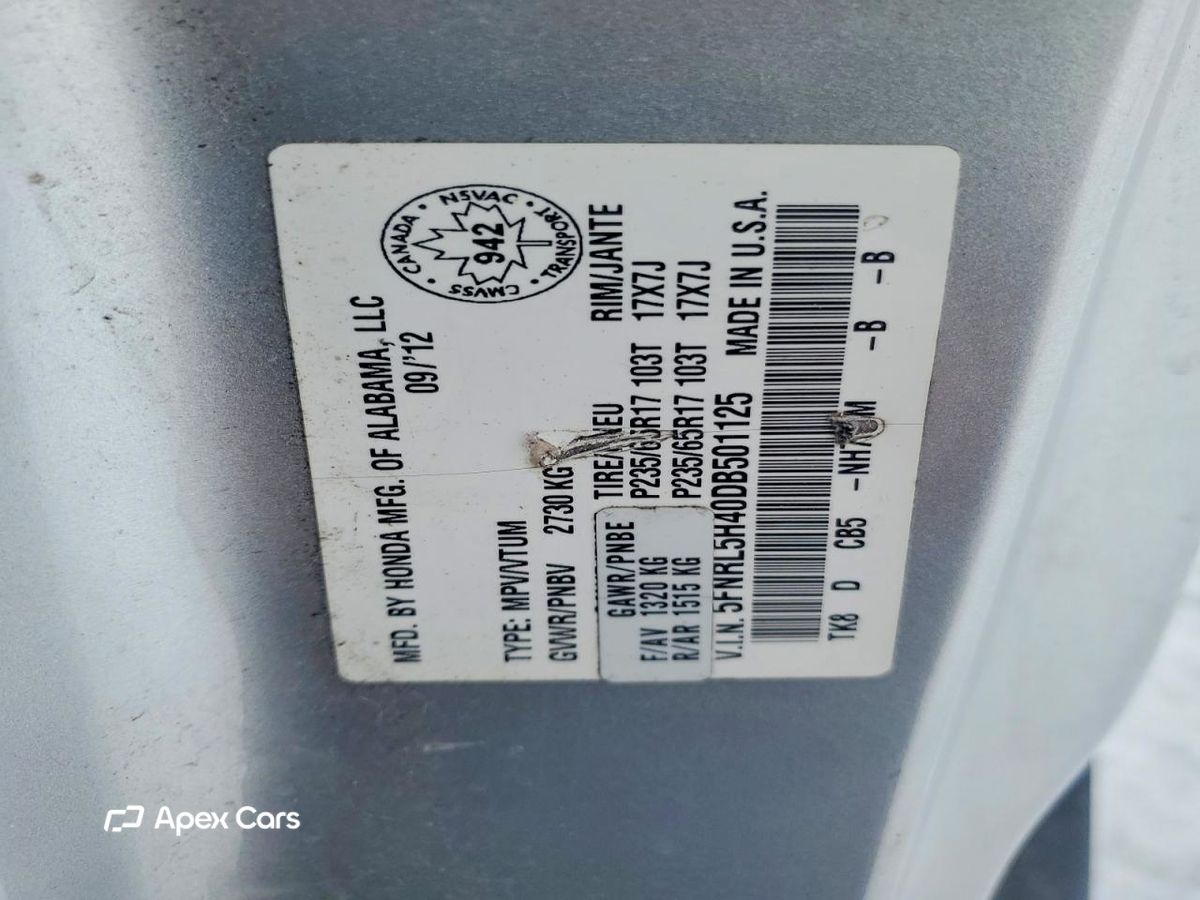 Honda Odyssey 2013