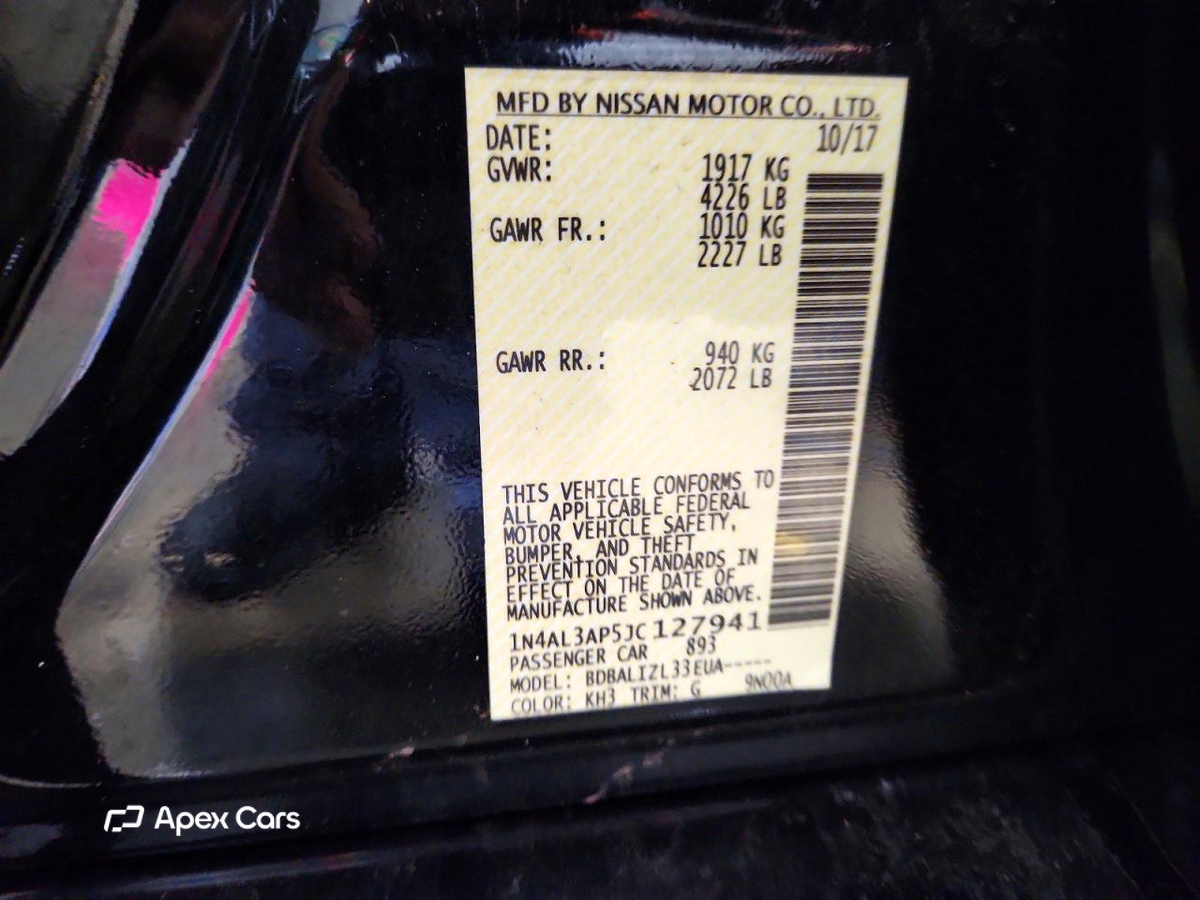 Nissan Altima 2018