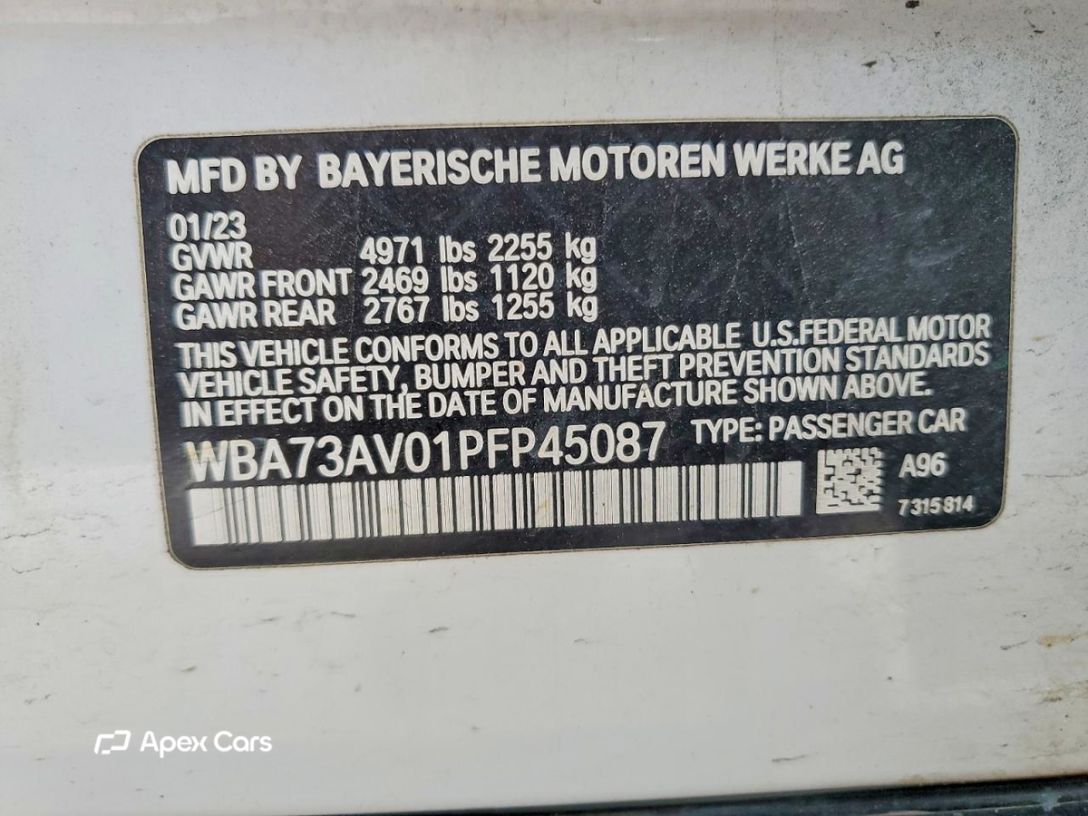BMW Series 4 2023