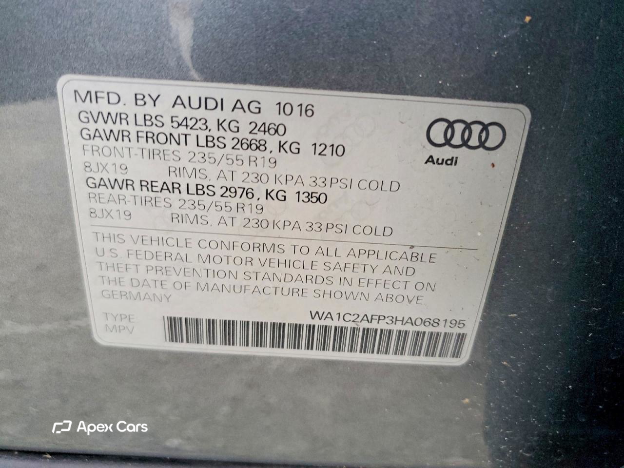 Audi Q5 2017