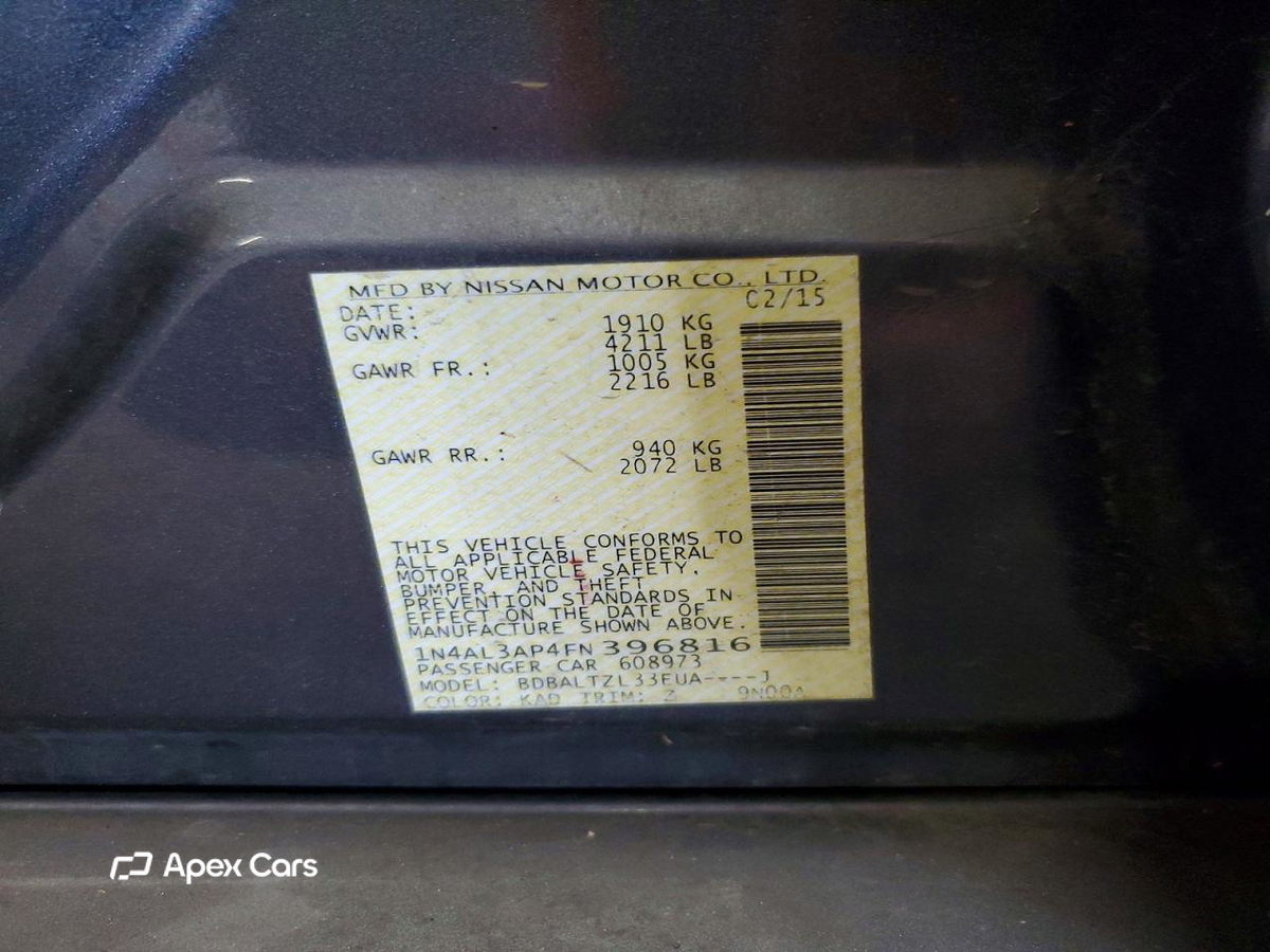 Nissan Altima 2015