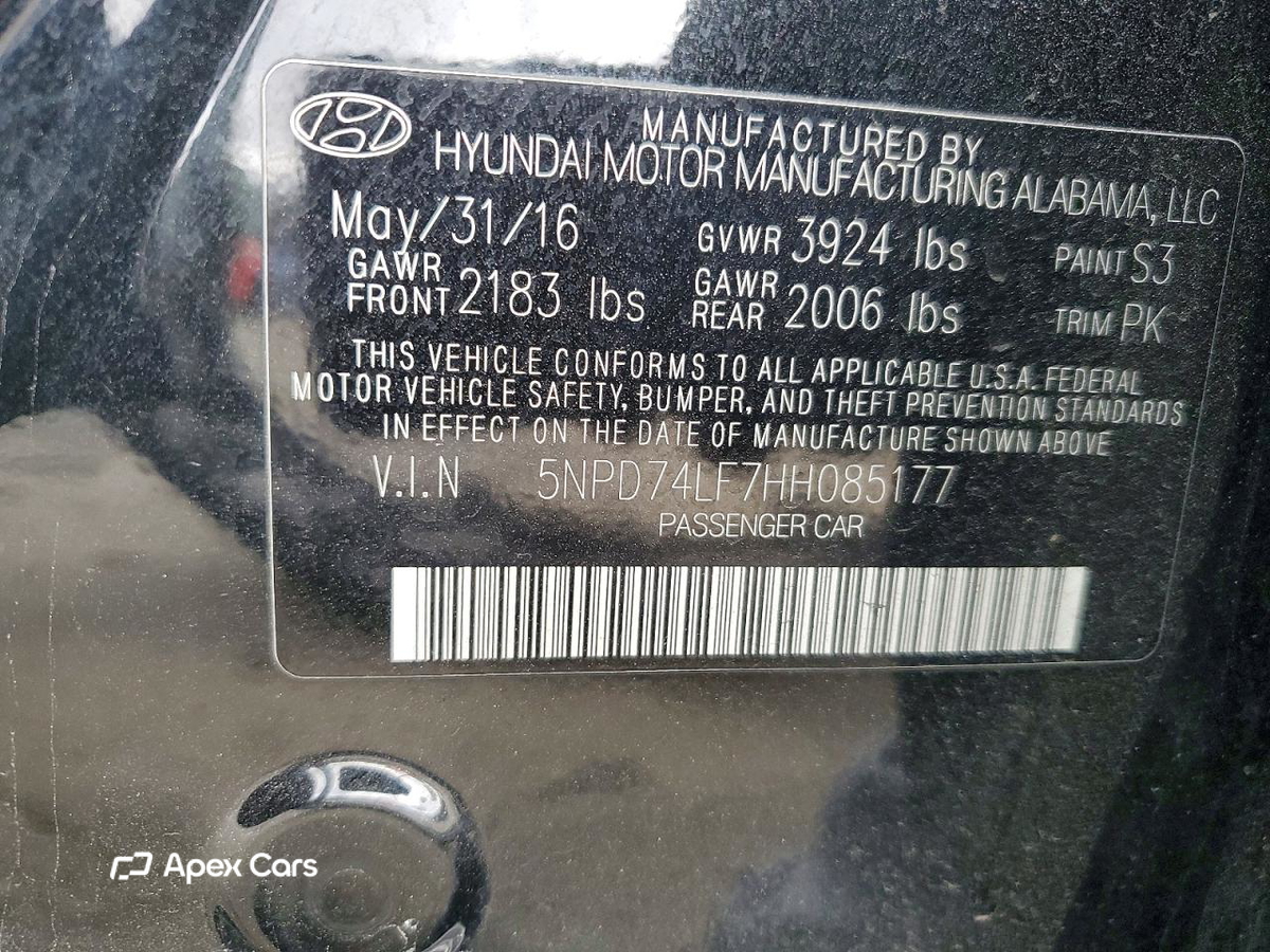 Hyundai Elantra 2017