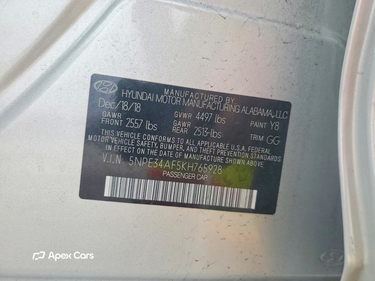 Hyundai Sonata 2019