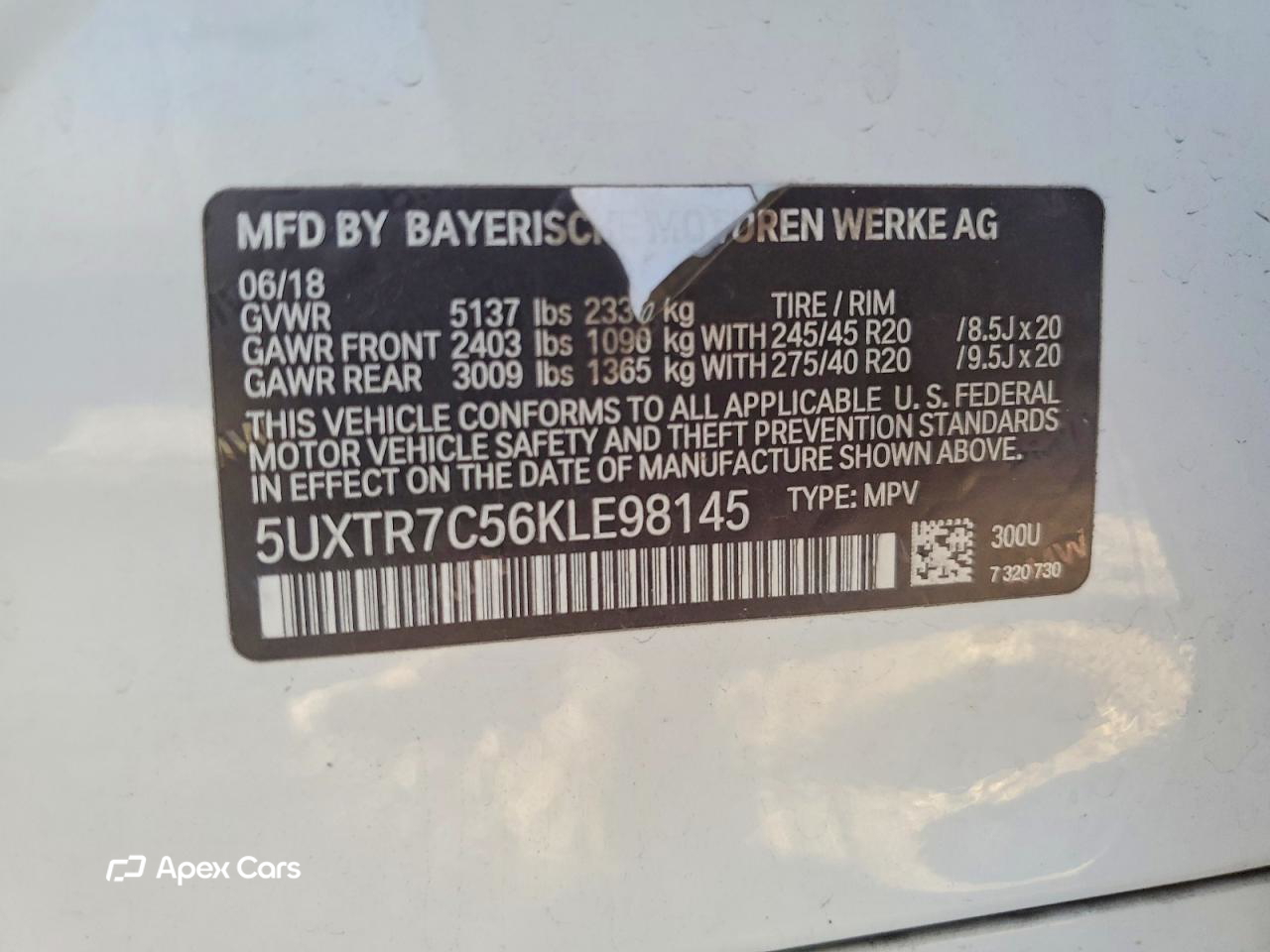 BMW X3 2019