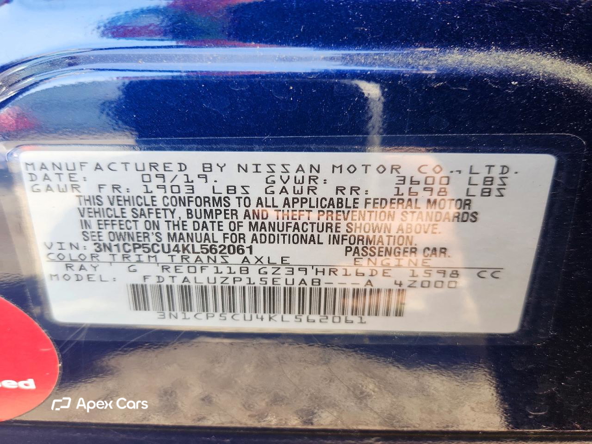 Nissan Kicks 2019