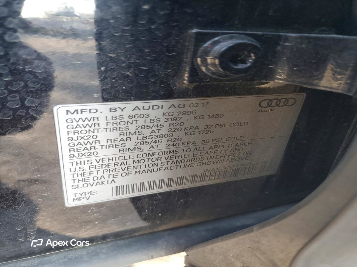 Audi Q7 2017