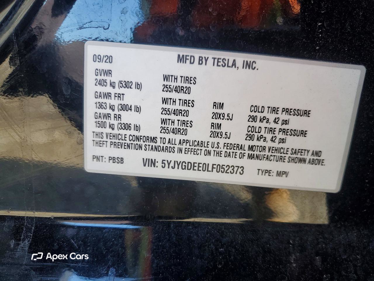 Tesla Model Y 2020