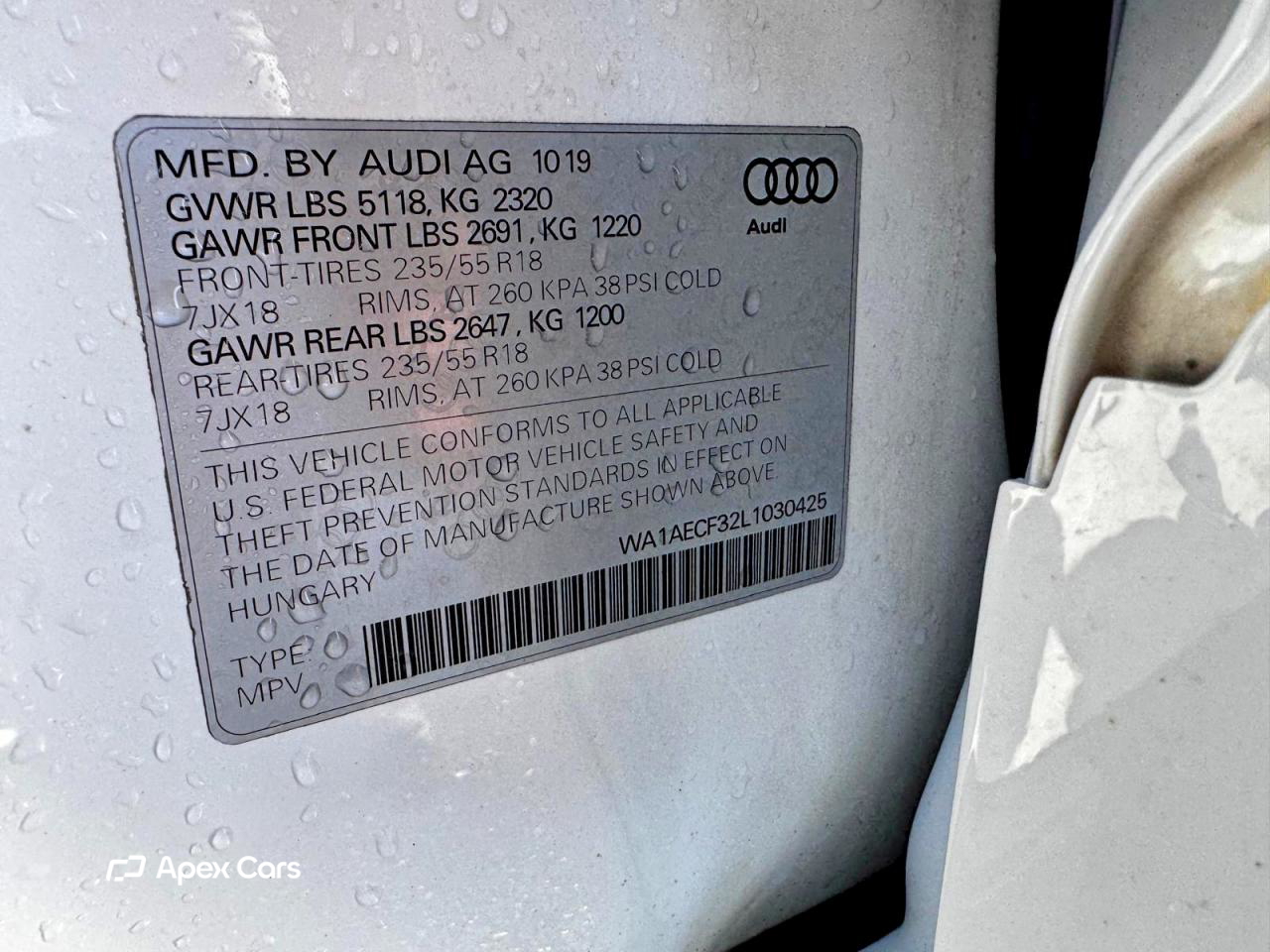 Audi Q3 2020