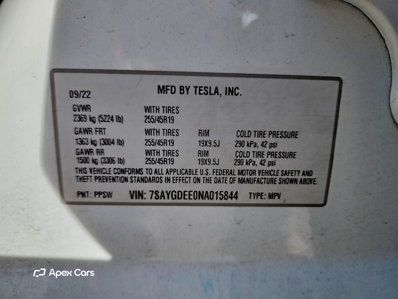 Tesla Model Y 2022