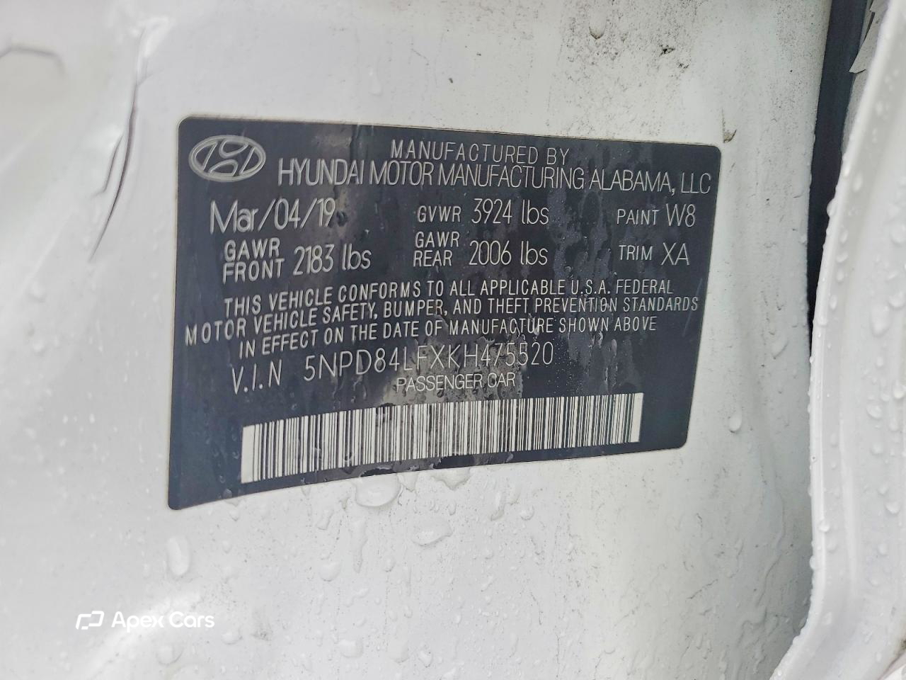Hyundai Elantra 2019