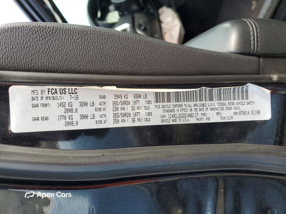 Dodge Durango 2016