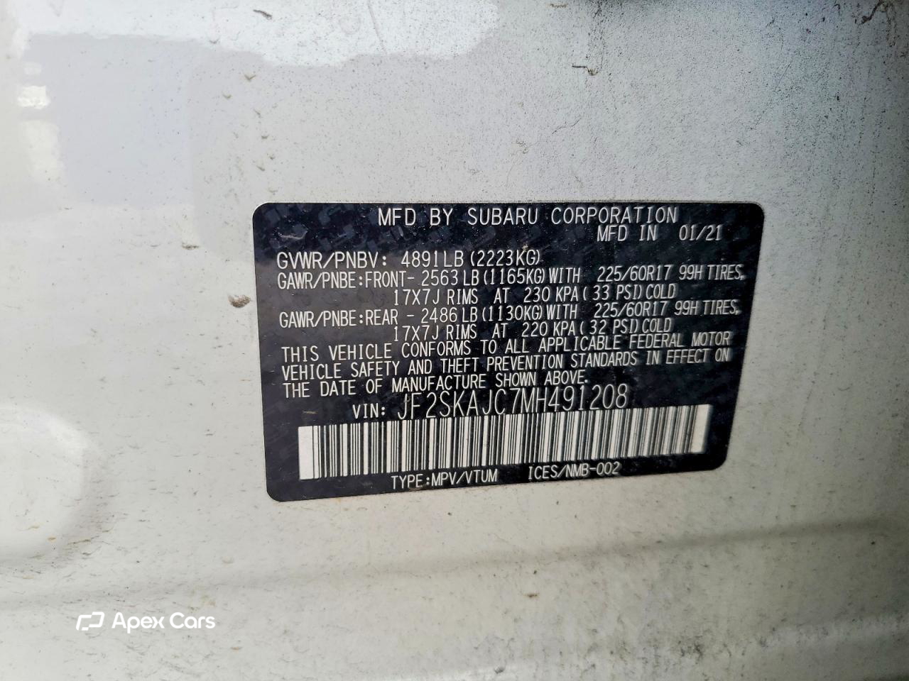 Subaru Forester 2021