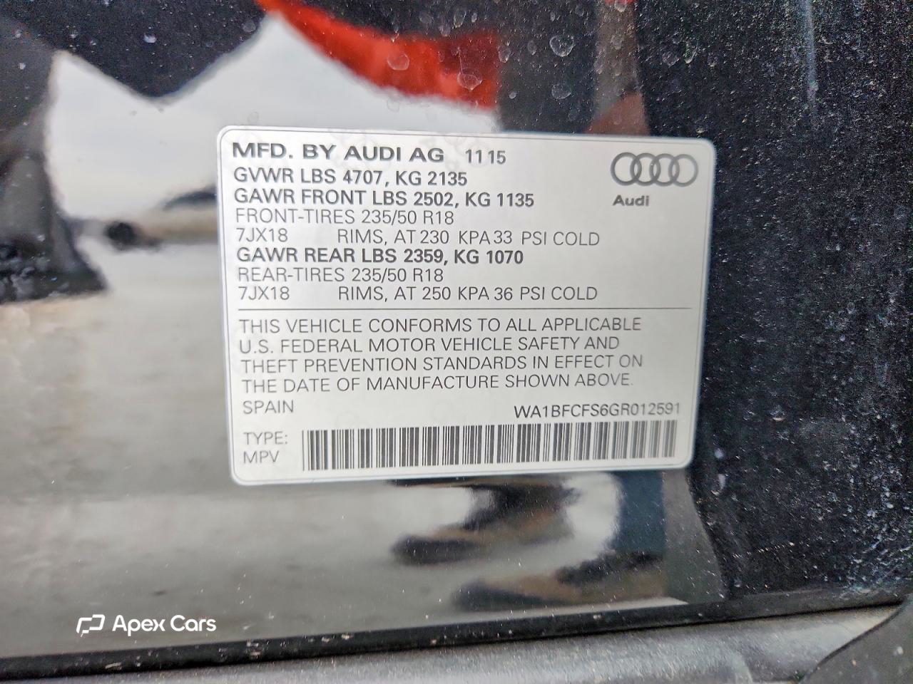 Audi Q3 2016