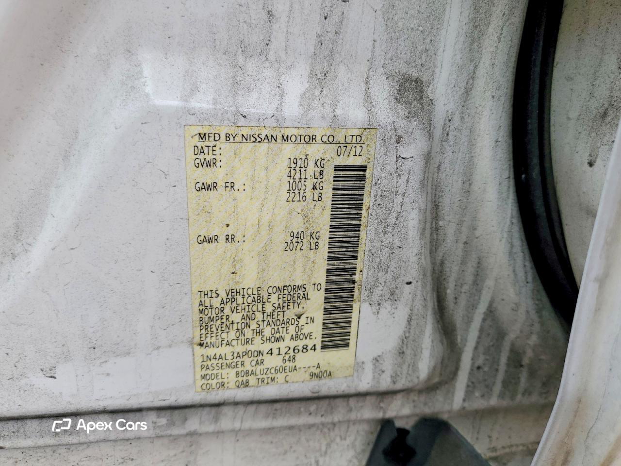 Nissan Altima 2013