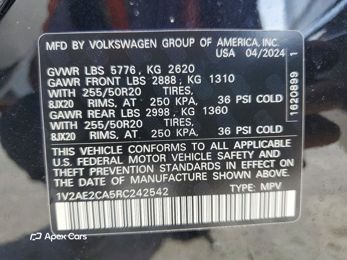 Volkswagen Atlas 2024