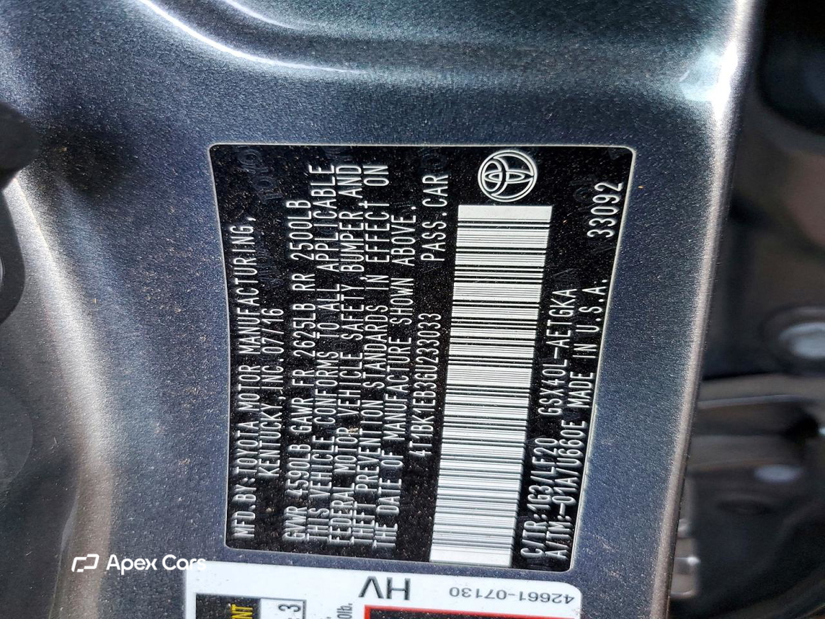 Toyota Avalon 2016