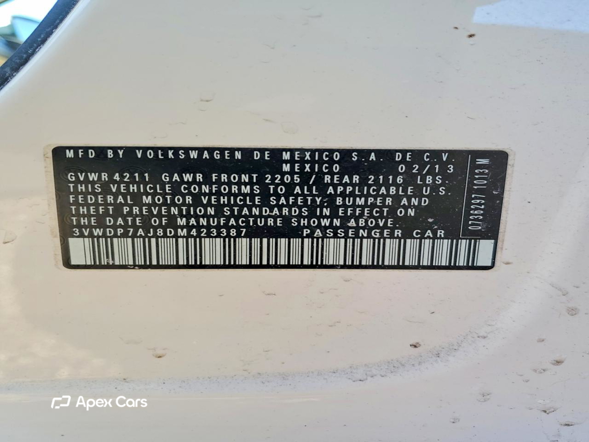 Volkswagen Jetta 2013