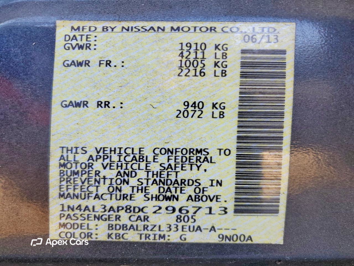 Nissan Altima 2013