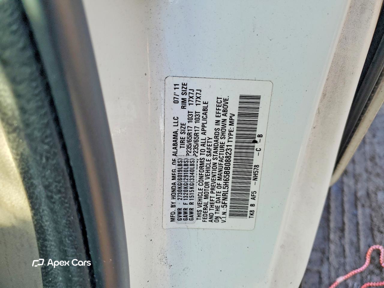 Honda Odyssey 2011