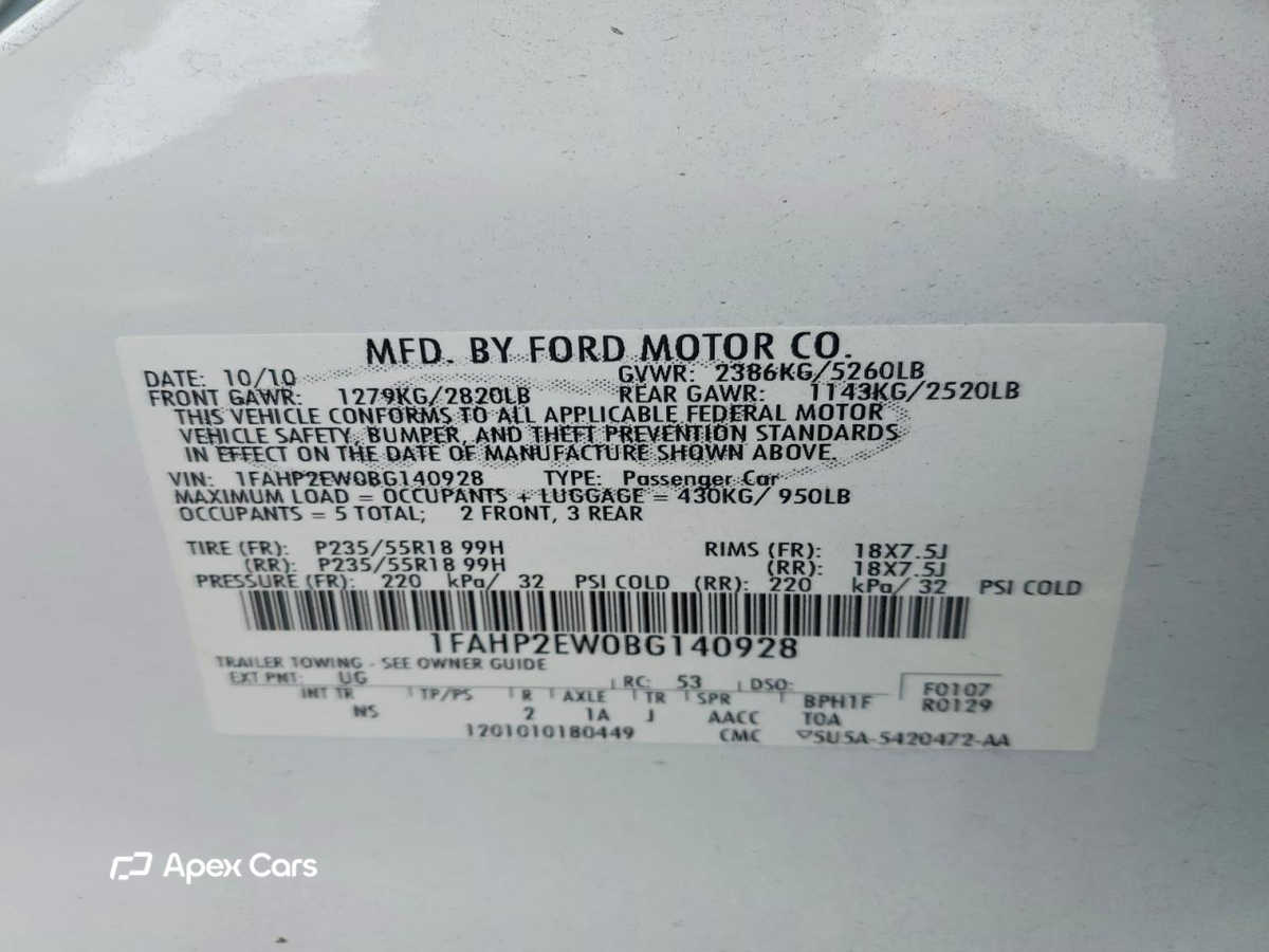 Ford Taurus 2011