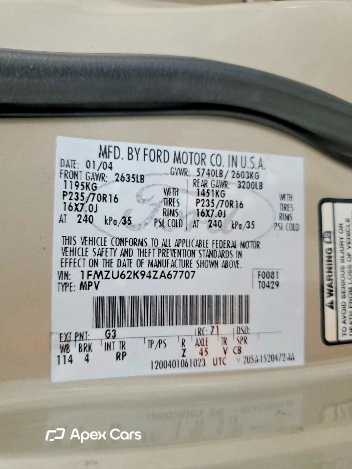 Ford Explorer 2004