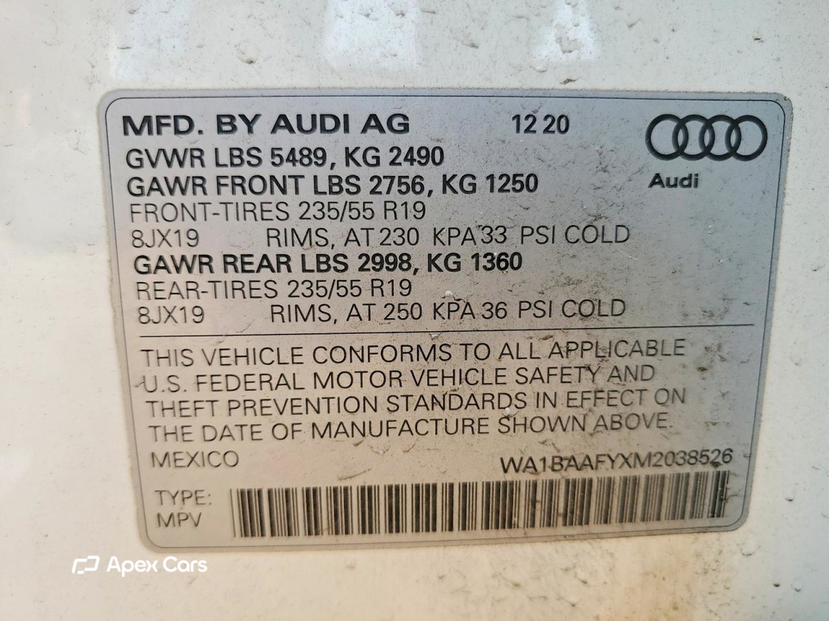 Audi Q5 2021