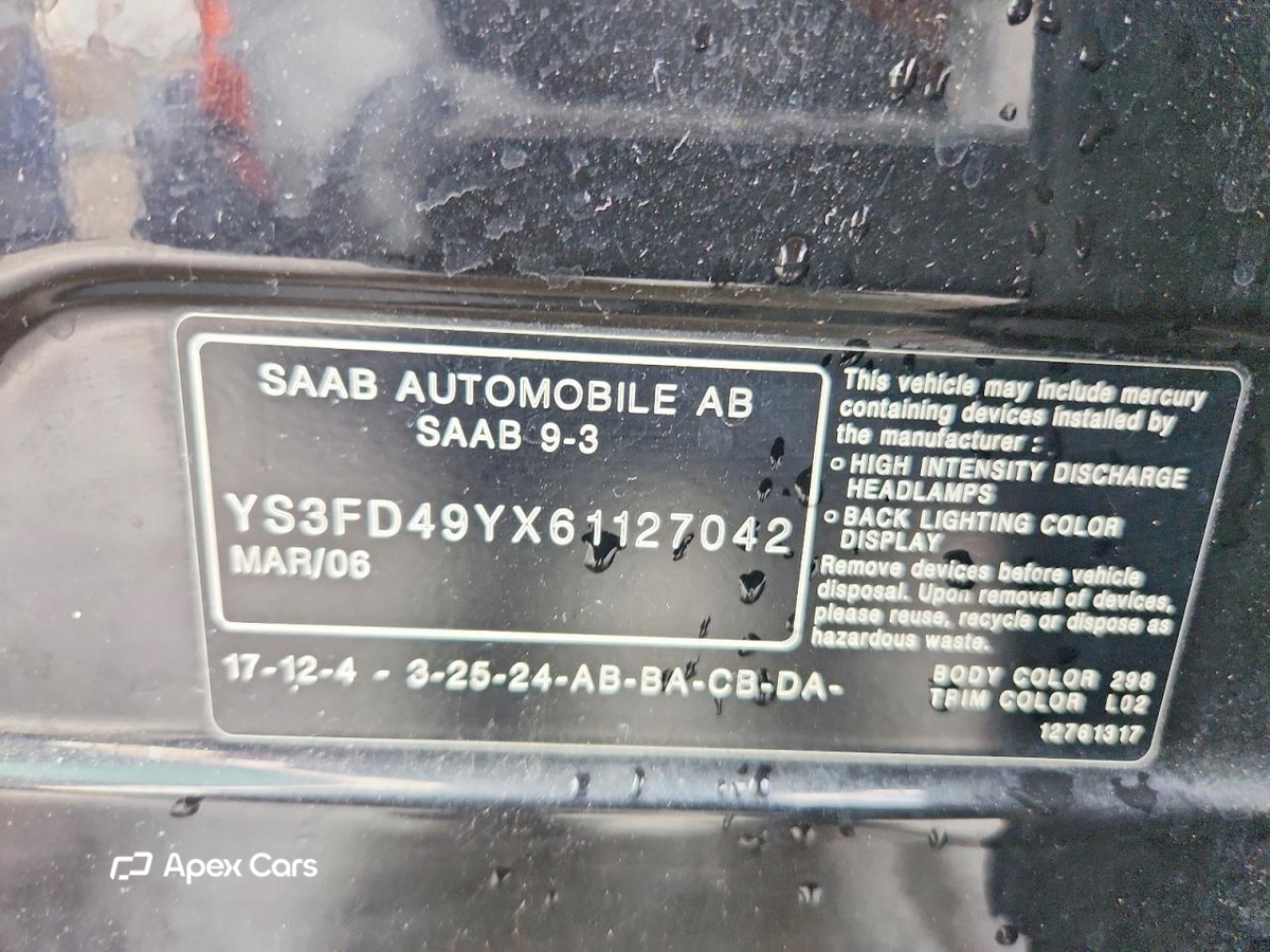 Saab 9-3 2006