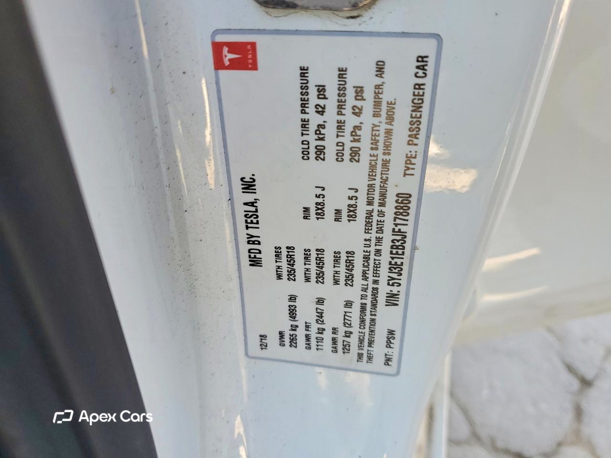 Tesla Model 3 2018