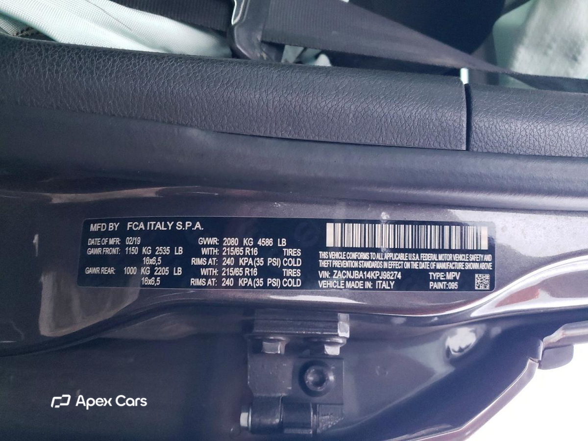 Jeep Renegade 2019
