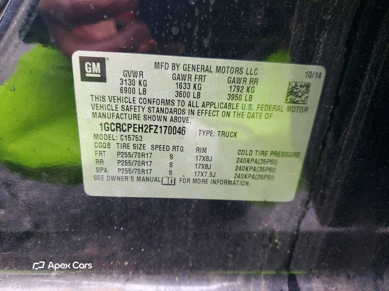 Chevrolet Silverado 2015