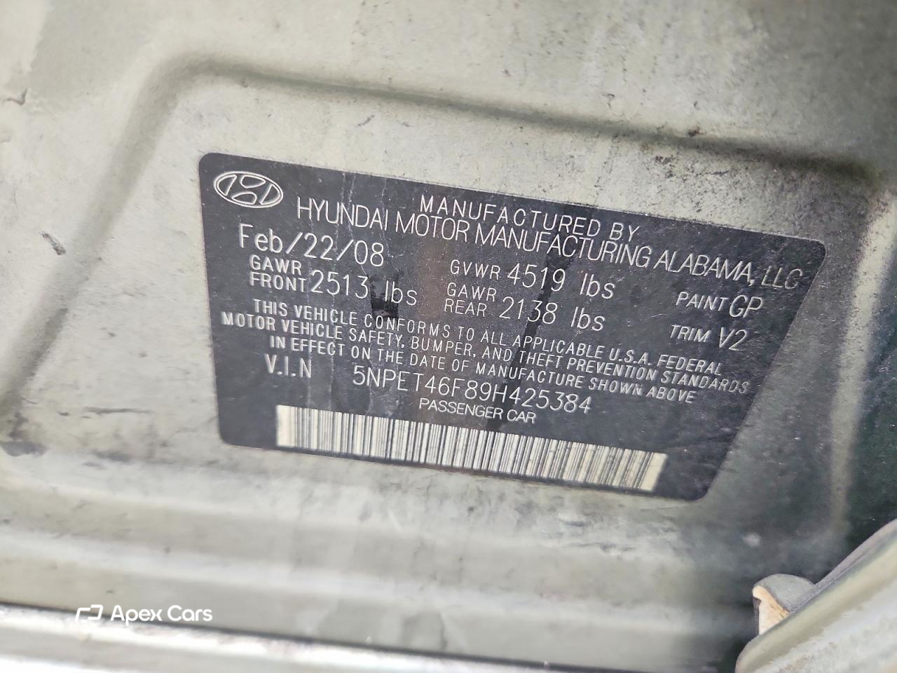 Hyundai Sonata 2009