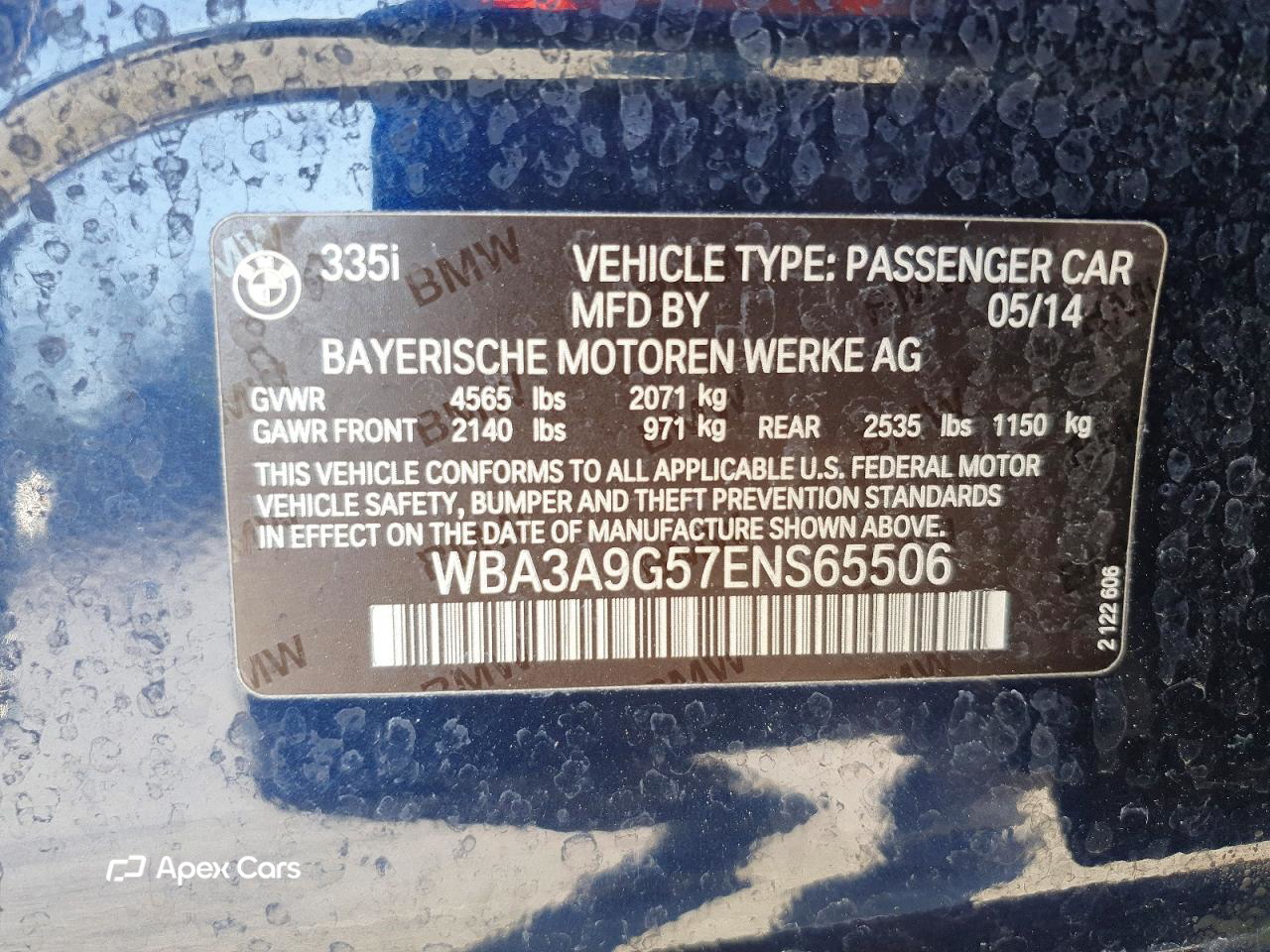 BMW Series 3 2014