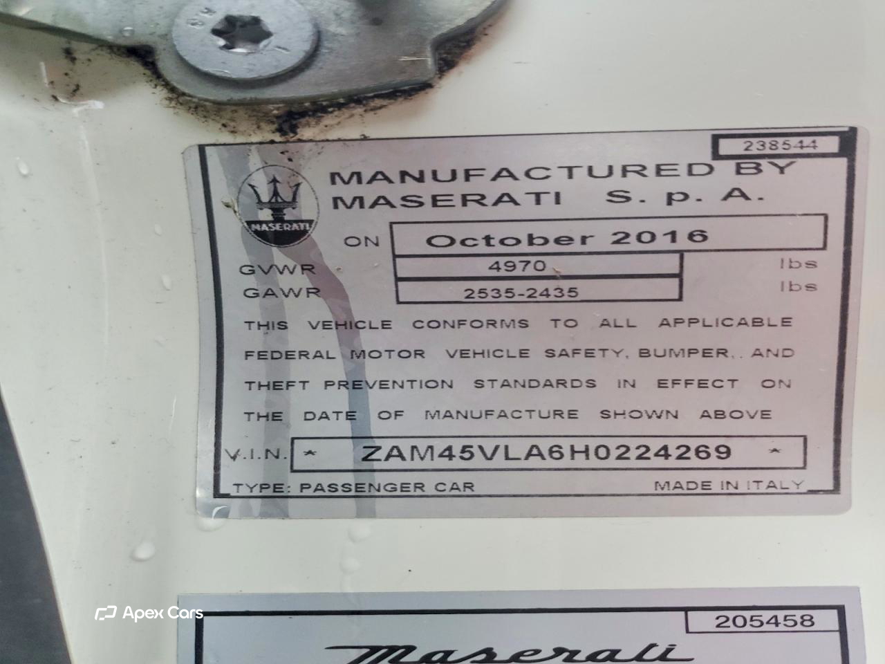 Maserati GranTurismo 2017