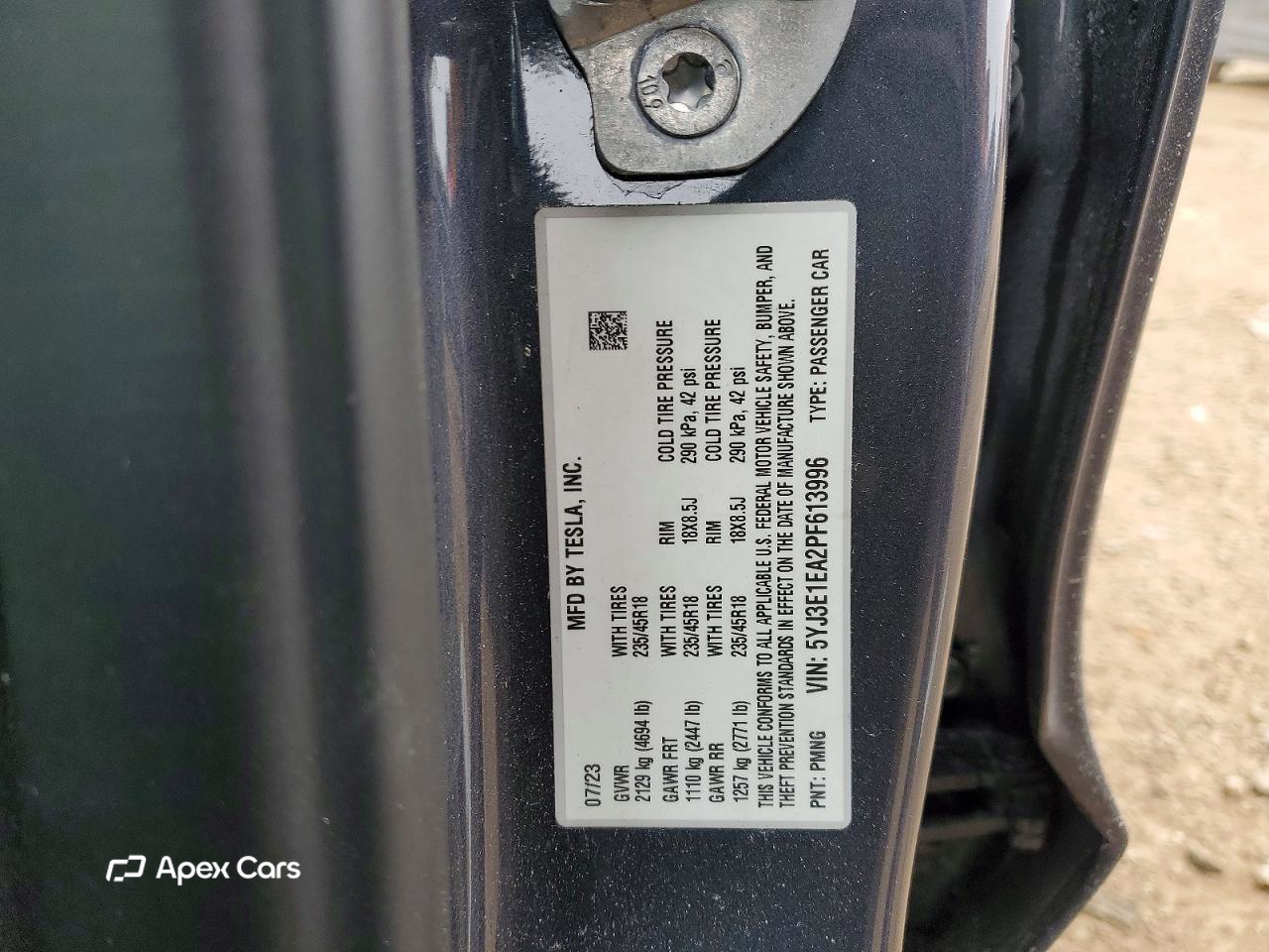 Tesla Model 3 2023
