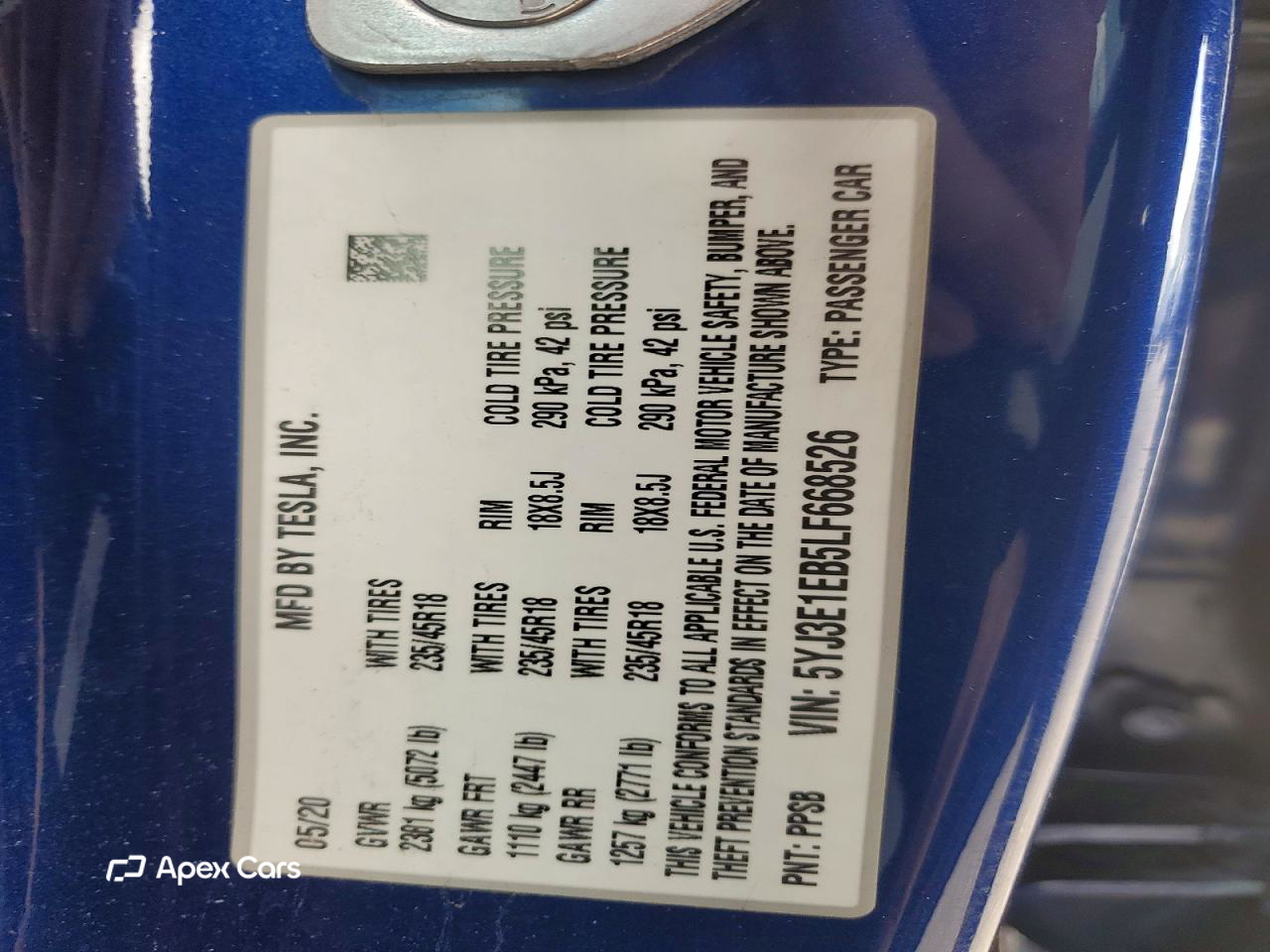 Tesla Model 3 2020