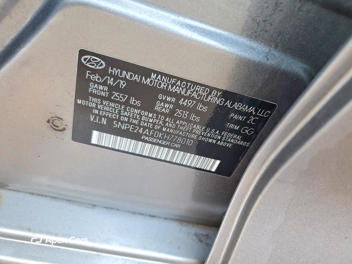 Hyundai Sonata 2019