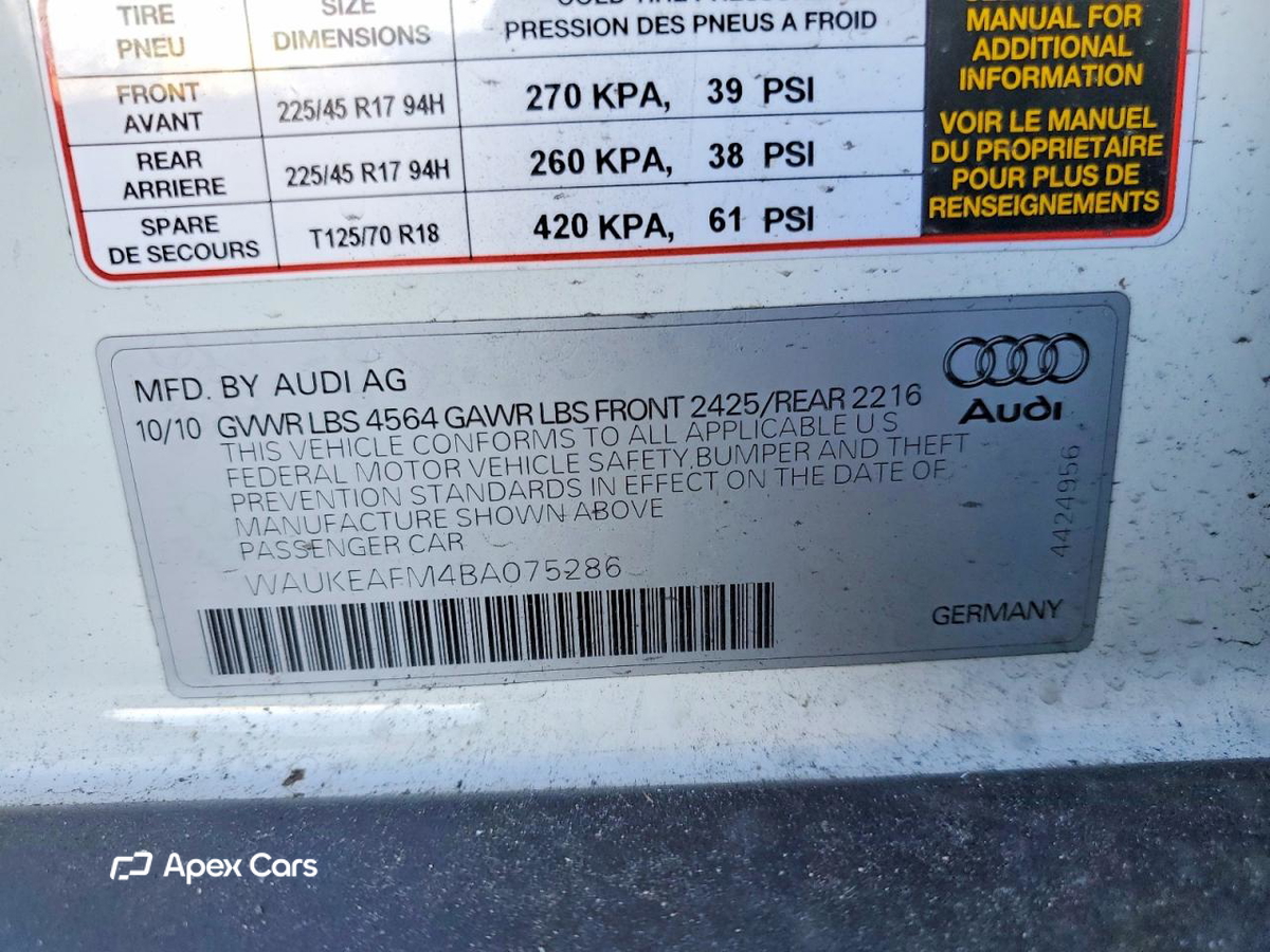 Audi A3 2011