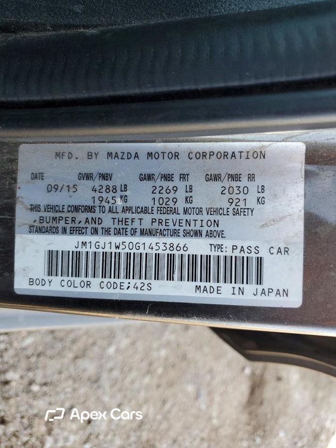 Mazda 6 2016