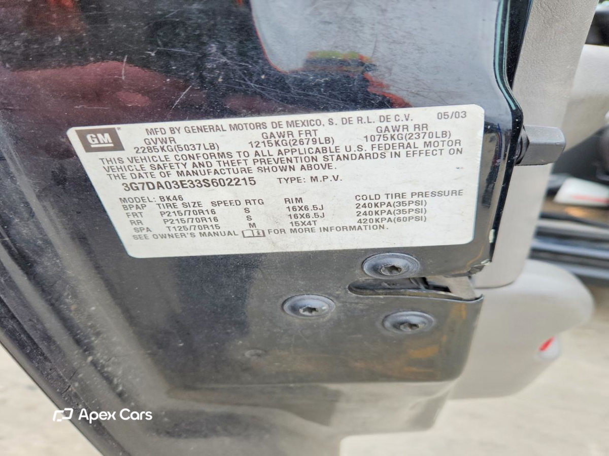 Pontiac Aztek 2003