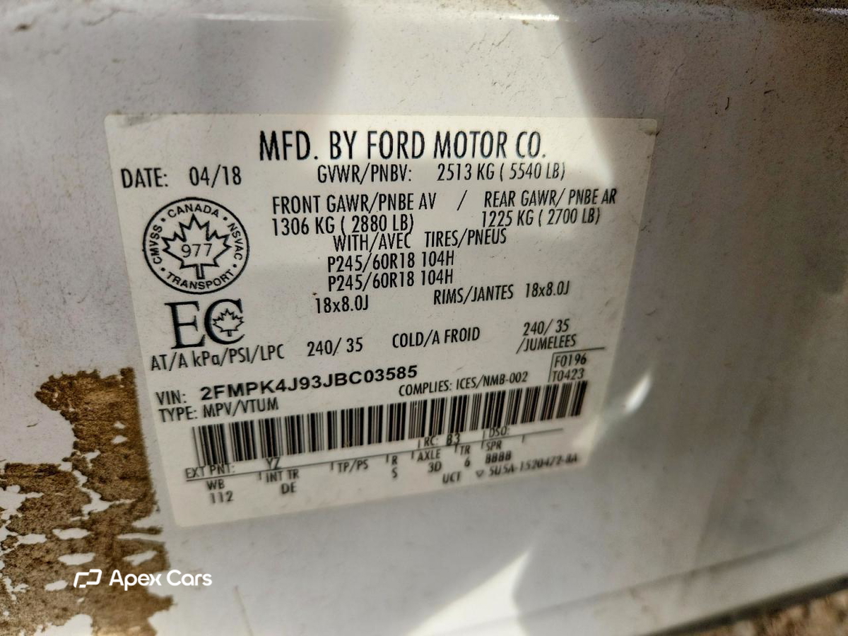 Ford Edge 2018