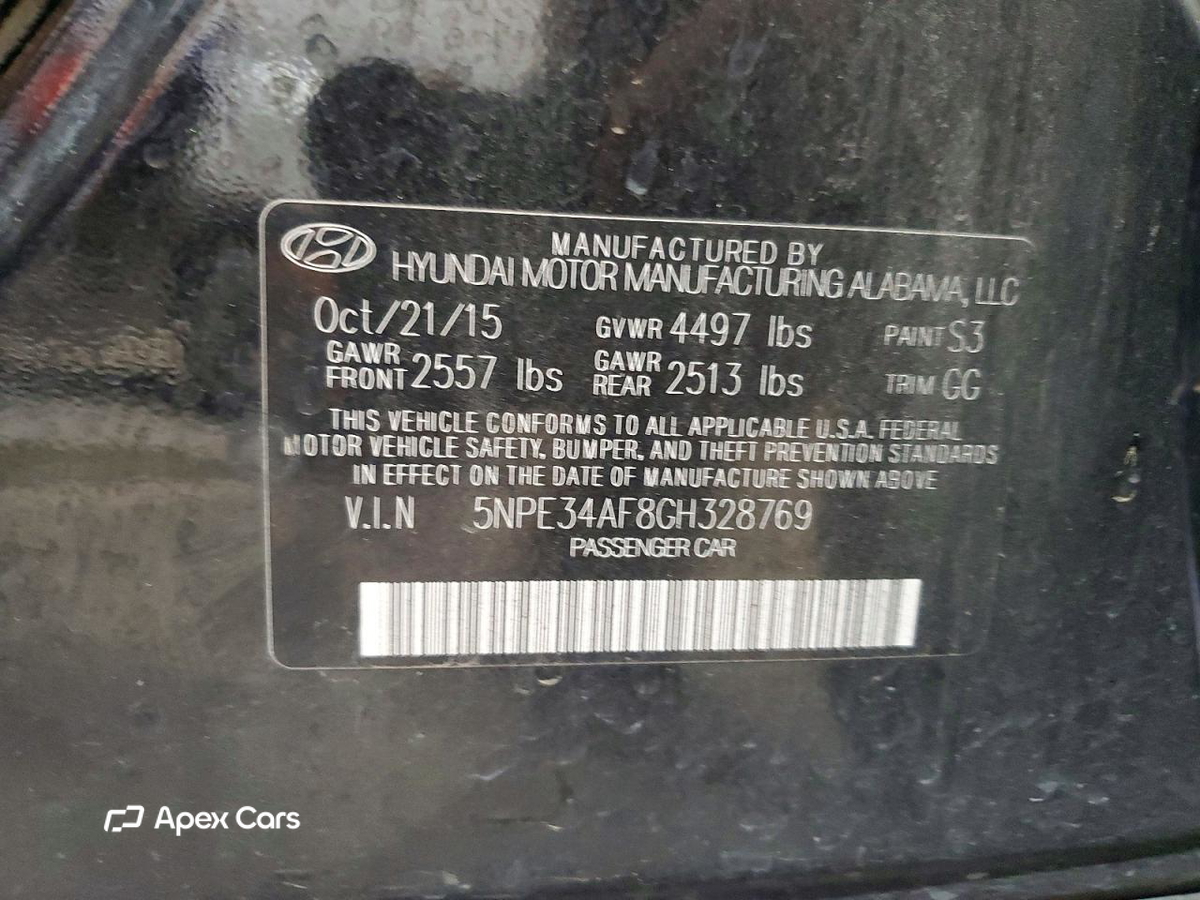 Hyundai Sonata 2016