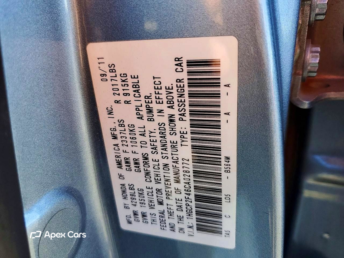Honda Accord 2012