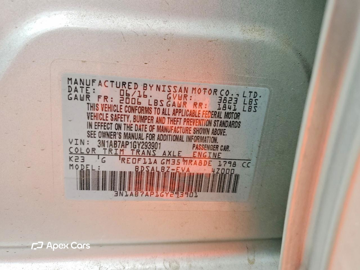 Nissan Sentra 2016