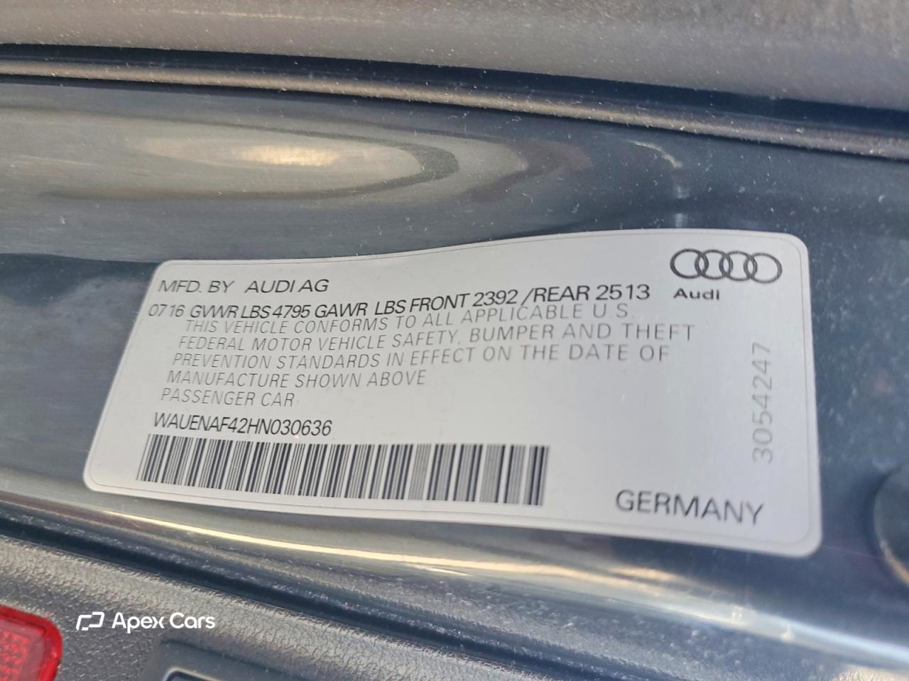 Audi A4 2017
