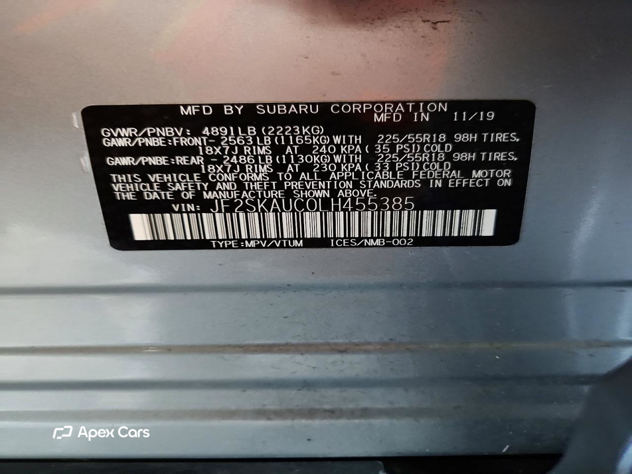 Subaru Forester 2020