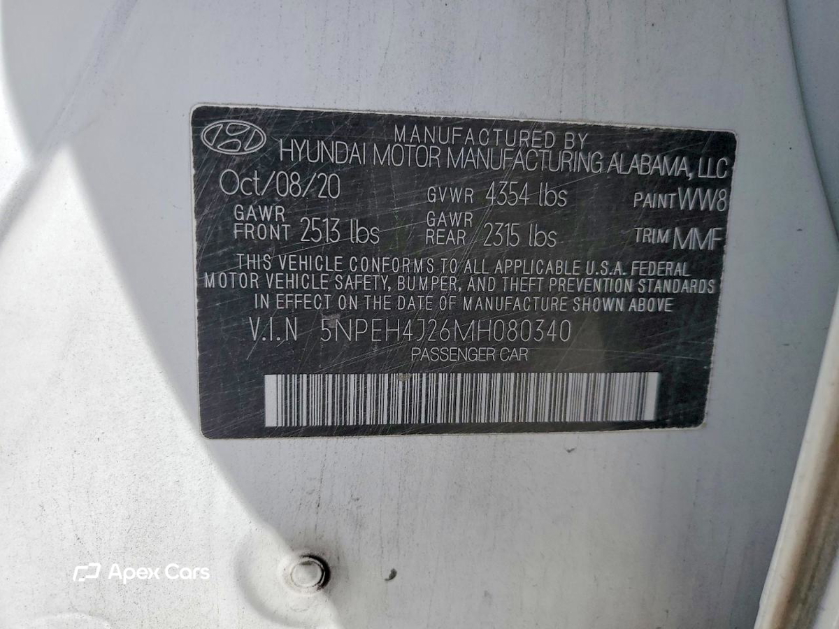 Hyundai Sonata 2021