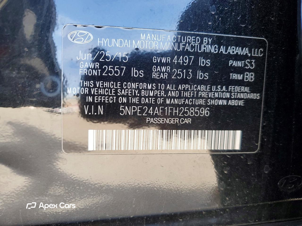 Hyundai Sonata 2015