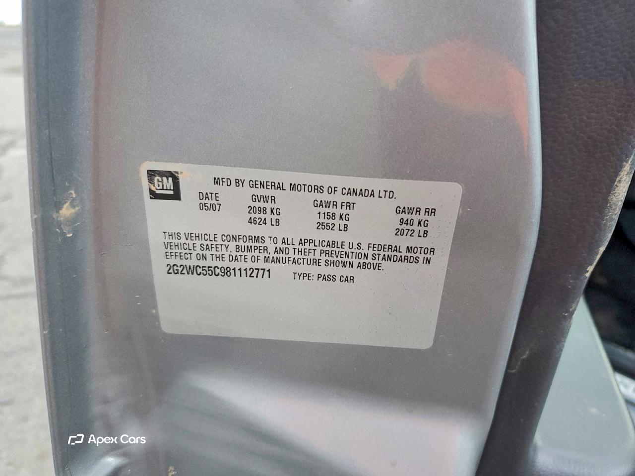 Pontiac Grand Prix 2008